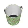 thumbnail image 5 of Uemuo Cute Frog2 Pattern Circular Laundry Hamper Basket with handles,Collapsible laundry basket,Large capacity laundry hamper,Laundry Organizer-, 5 of 8