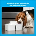 Premier Pet 128 oz. Pet Fountain Automatic water fountain for dogs