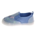 thumbnail image 4 of Disney Stitch Girls Light-Up Slip-On Canvas Sneakers with Angel (Toddler), Blue, Size: 7, 4 of 7