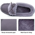 thumbnail image 7 of RockDove Women's Naomi Faux Fur Moccasin Slipper, 7 of 7