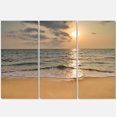 thumbnail image 2 of Design Art - Dark Tropical Sand Beach at Sunset, 2 of 3