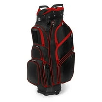 JCR 104993 TL650 Golf Cart Bag - Black & Red