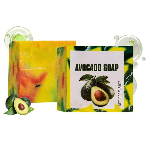 Avocado Handmade Soap Cleansing The Body Wash Soap Soap Oil Essential е: U89C