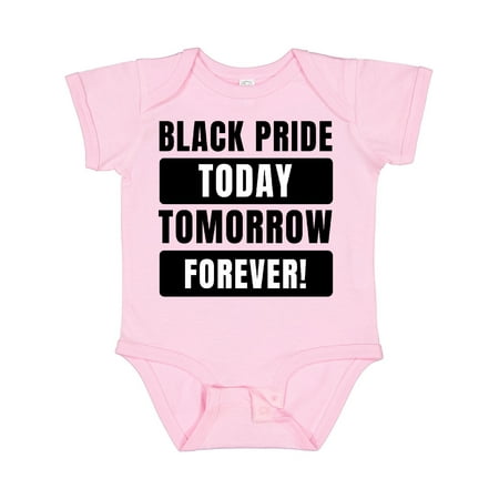 

Inktastic Black History Month Black Pride Today Tomorrow Forever Gift Baby Boy or Baby Girl Bodysuit