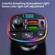 thumbnail image 5 of Reproductor MP3 con puerto USB, navegación por voz, monitoreo de voltaje, iluminación ambiental, Bluetooth universal para autos, carga inalámbrica., 5 of 8