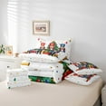 thumbnail image 6 of Manfei Xmas Nutcracker Soldier 7-Piece Twin Bedding Sets,Rainbow Christmas Tree Bedding Comforter Set,Red Blue Green White Sheet Sets For Child,Breathable Home Decor Reversible, 6 of 8