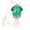 Green, variant on Dancing Squid Toy Electric Auto-Avoid Crawling Toys with Lights & Music, Tummy Time Toys Gifts for Toddlers Ages 1-3(Yellow)