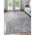 thumbnail image 1 of Unique Loom 3147326 6 x 9 ft. Woodburn Portland Rectangular Rug, Light Gray, 1 of 1