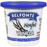 Belfonte Nonfat Vanilla Yogurt, 6 oz
