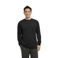 thumbnail image 1 of Sport-Tek ®   Long Sleeve Ultimate Performance Crew. St700ls 4Xl Black, 1 of 4