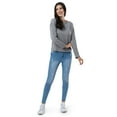 thumbnail image 2 of Lee Women's and Plus Crew Neck Cropped Waffle Knit Pullover Top, S-4X, 2 of 4
