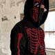 thumbnail image 1 of Sudadera con capucha de moda con calavera y diamantes de imitación con cremallera para hombre y mujer, sudadera de gran tamaño Punk Harajuku, ropa de abrigo de manga larga Unisex, 1 of 3