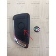 thumbnail image 3 of 1pcs 14 Mm Llave De Coche Insignia Logotipo Para Plegable flip Remota Cristal KD/VVDI carcontrol Etiqueta De Gota Pegamento Clave De La shell Pegatina Para NISSAN HYUNDAI FORD honda Toyota VW, 3 of 3