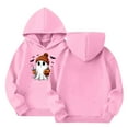 thumbnail image 3 of Halloween Hoodie Teen Girls Halloween Hoodies Spooky Season Sweatshirt Cute Casual Trendy Pullover Clothes 07-Pink 110, 3 of 3