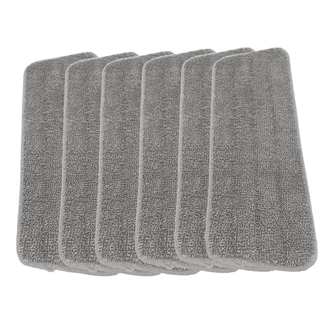Alfombrilla de repuesto para trapeador Laklulu Sufiber, para limpieza doméstica y comercial en seco y húmedo, alfombrilla reutilizable para trapeador de piso