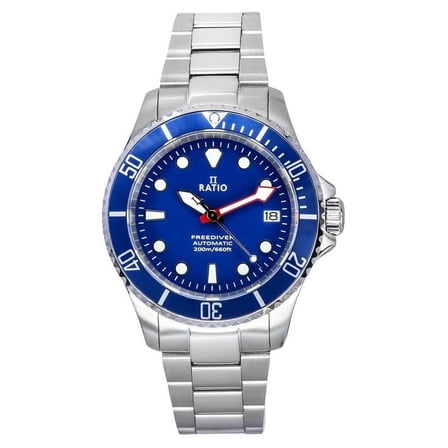 Ratio FreeDiver Sapphire Stainless Steel Blue Dial Automatic RTF043 200M Men's Watch