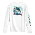 thumbnail image 5 of SCALES Men's Sail Dream Sleeve Performance Shirt Light Blue, Large Long Sleeve Shirt, 5 of 6