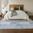 thumbnail image 6 of Addison Rugs Mayfield Washable Traditional Patchwork Sky Rectangle Rug, 8' x 10', 6 of 6