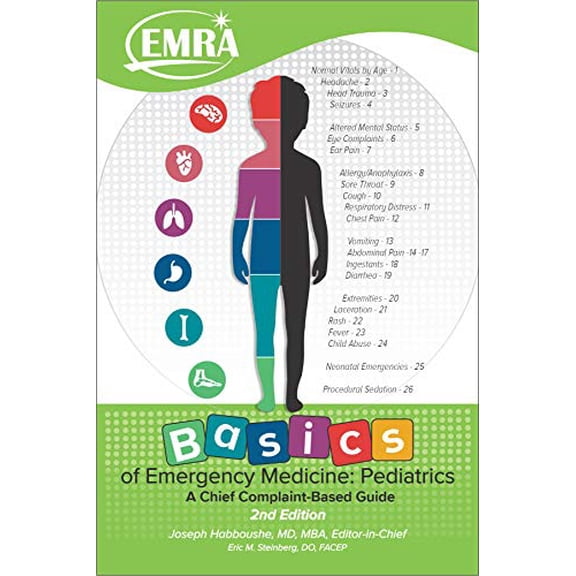 Pre-Owned Basics of Emergency Medicine: Pediatrics, 2nd Ed., 9781929854486, 192985448X, Paperback, 2nd edition