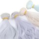 thumbnail image 2 of 4 Pcs Doll Hair Wefts 4 Colors 30cm Length 1m Width Soft Silk Long Curly Hair Wig for Cotton Ball Jointed Dolls, 2 of 4