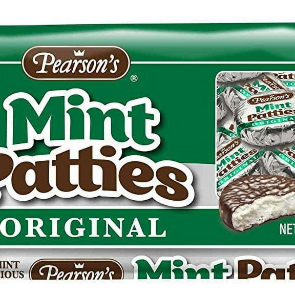 Mint Patties Bagged Mint Pattie Stand Up Bag, 12 oz - Case of 6