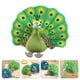 thumbnail image 3 of Juguete de pavo pellizos adorables peluche peafowl para niños de payas realizados juguete para payas real, 3 of 6