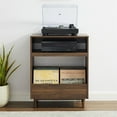 thumbnail image 4 of Crosley Furniture Liam Meuble Moderne en Bois pour Tourne-Disque, Noyer, 4 of 13
