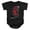 Arachnneka, variant on Space Jam 2 Arachnneka Unisex Infant Snap Suit for Baby (6 Months) Black