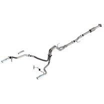 Borla 140864 ATAK Cat-Back Exhaust System Fits 21 F-150 Fits select: 2021-2022 FORD F150