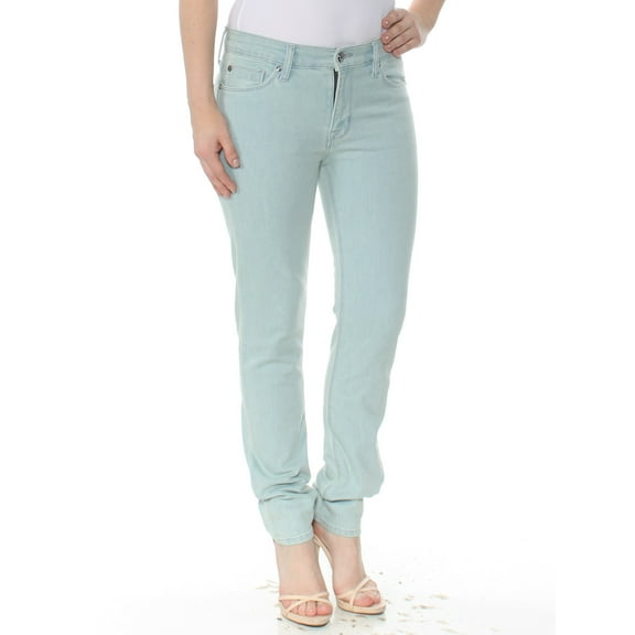 HUDSON $195 Womens New 1511 Blue Midrise Skinny Cropped Jeans 27 WAIST B B