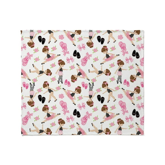 CafePress - Ballerinas Throw Blanket - Soft Fleece Throw Blanket, 50"x60" for All Ages