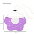 thumbnail image 5 of SPRING PARK Cat Bib Collar Cat Bee Saliva Towel Bib Flower Knitted Pet Bib for Cats Scarf Pet Cotton Fabric Belt Interesting and Attractive Print, 5 of 7