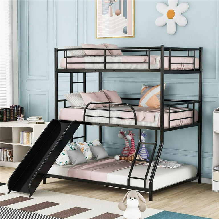 Twin over twin over full triple bunk bed discount