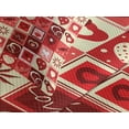 thumbnail image 4 of Ambesonne Valentine's Day Quilted Bedspread Set 2 Pcs, Valentine Hearts, Twin Size, Beige Coral Red, 4 of 5