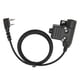 thumbnail image 5 of U94 PTT Y Adaptador De Auriculares, Reducción De Ruido Resistente Ajustable U94 PTT Y Auriculares Con Control De Garganta Para Kenwood TK-3107 Para Baofeng, 5 of 8