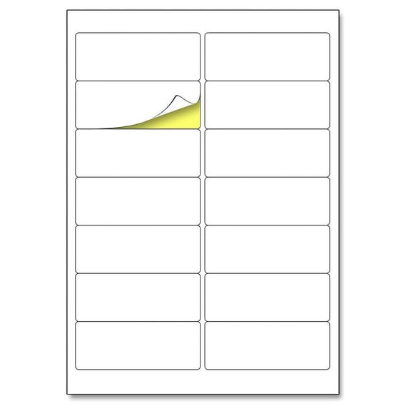 A4 Self Adhesive Sticky Address Labels Pack of 100 with 14 Labels per sheet
