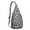 Grey-46, variant on Succulent Lover Backpack&nbsp;- Botanical Cactus Collection Print, Durable Hiking Sling Pack