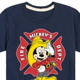 thumbnail image 3 of Disney - Firefighter Mickey - Fire Dept. At Your Service - Toddler & Youth Short Sleeve T-Shirt, 3 of 5