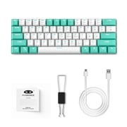 MageGee STAR61 60 Percent Wired Mechanical Gaming Keyboard, 61 Keys, RGB Backlit, Hot-Swap Linear Switches