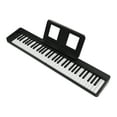 thumbnail image 3 of 61 Key Electronic Piano, Full Size Rechargeable Folding Portable Digital Piano Keyboard for Beginner, 3 of 7