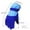 Blue, variant on Dyfzdhu Kids Winter Gloves Snow Windproof Mittens Outdoor Sports Skiing Age 6-11 Years Black