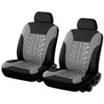 thumbnail image 2 of 9 piezas instaladas en todos los asientos y parte trasera, aptas para camioneta SUV-gris, 2 of 5