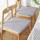 thumbnail image 4 of Cojín para silla de comedor | Cojín de suelo con relleno de algodón | Soporte suave para el hogar, sala de estar, cocina, balcón | Cojín cuadrado estilo tatami para leer, jugar videojuegos, 4 of 6