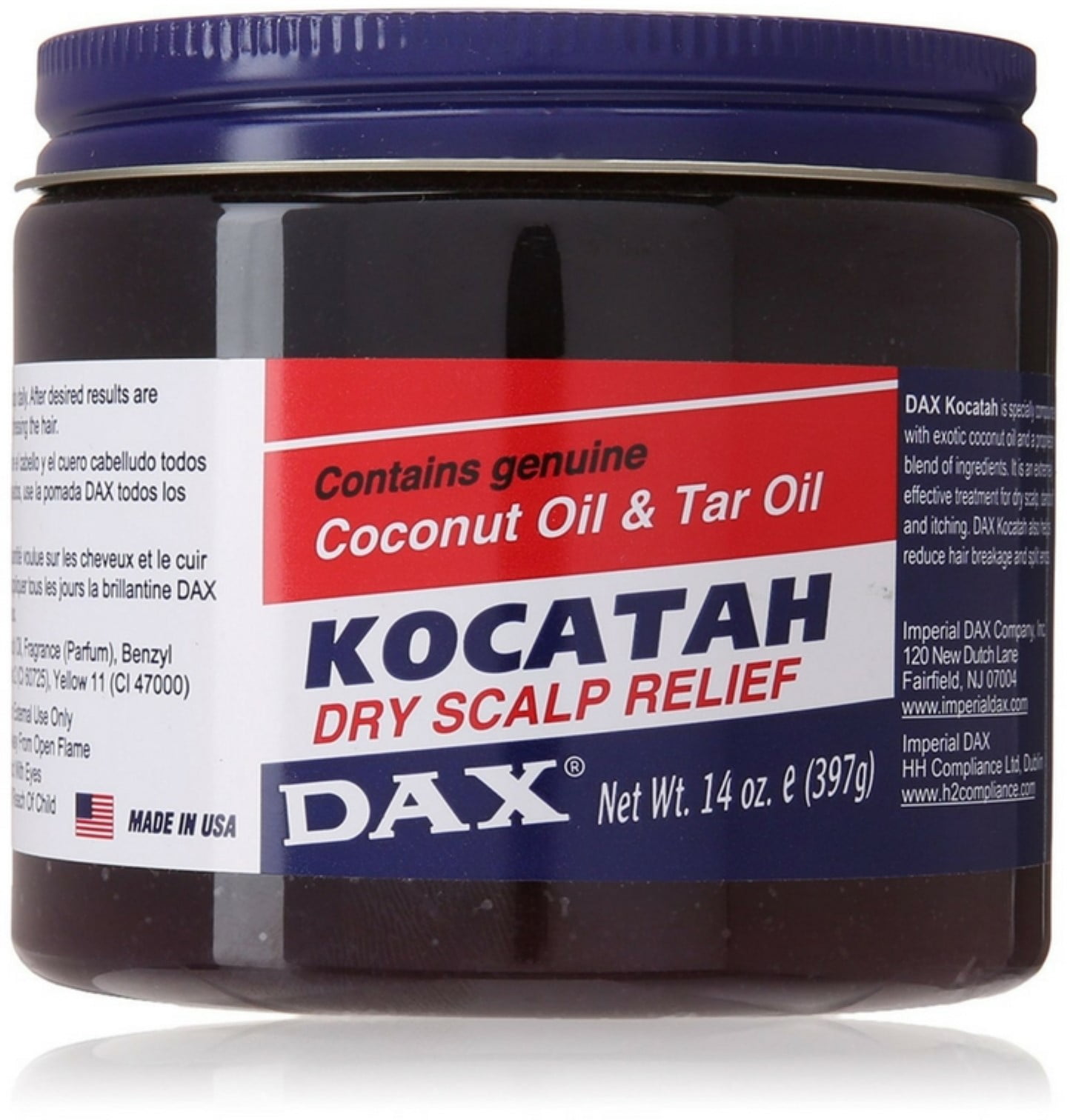 Dax Kocatah Dry Scalp Relief 14 Oz Walmart Com Walmart Com