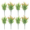 thumbnail image 2 of Artificial Flowers for Decor Indoor 10Pcs Faux Roses Flower Rustic Decoration Christmas Holiday Photography, 2 of 3