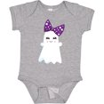 thumbnail image 3 of Inktastic Little Ghost, Cute Ghost, Ribbon, Halloween Girls Baby Bodysuit, 3 of 5