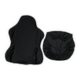thumbnail image 1 of veasfak Office Gaming Chair Cover Set Dustproof Stretchable Water Repellent Washable Black, 1 of 9