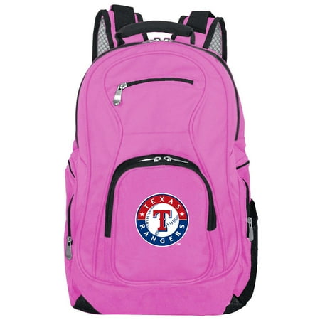 - MLB Texas Rangers Pink Premium Laptop Backpack