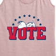 thumbnail image 3 of Peanuts - Vote Snoopy - Women's Racerback Tank Top, 3 of 6