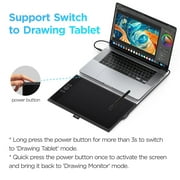 UGEE UE12 11.6 inch Full-laminated IPS LCD Drawing Tablet with Screen, 124%sRGB for Windows/Mac/Android